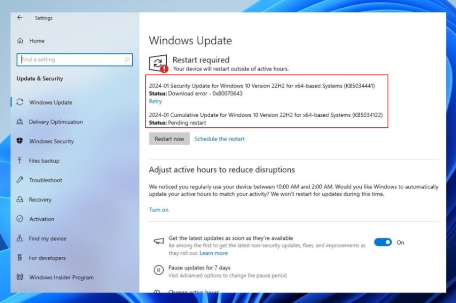 How To Fix Windows Update Error 0x80070643 In Windows 11 10 BugsFighter