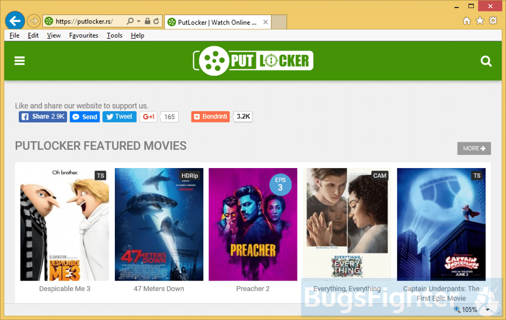 Putlocker on sale movies vip