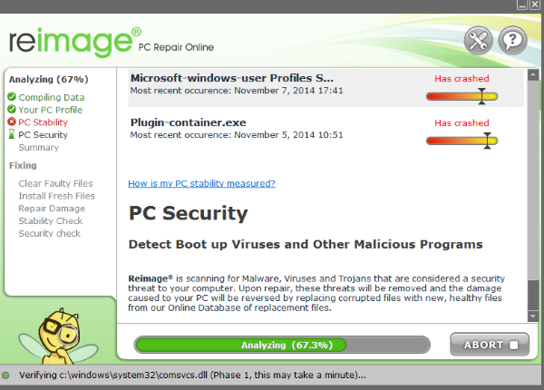 How to remove reimage repair virus