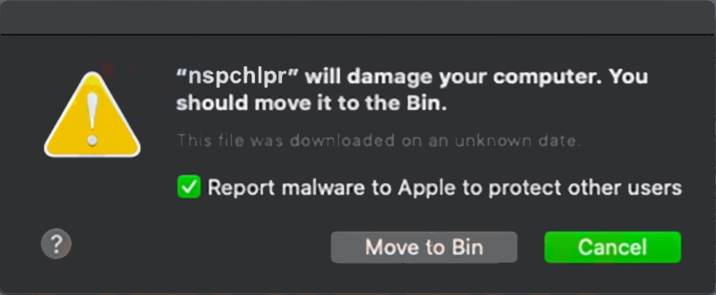 mac adware cleaner pop up