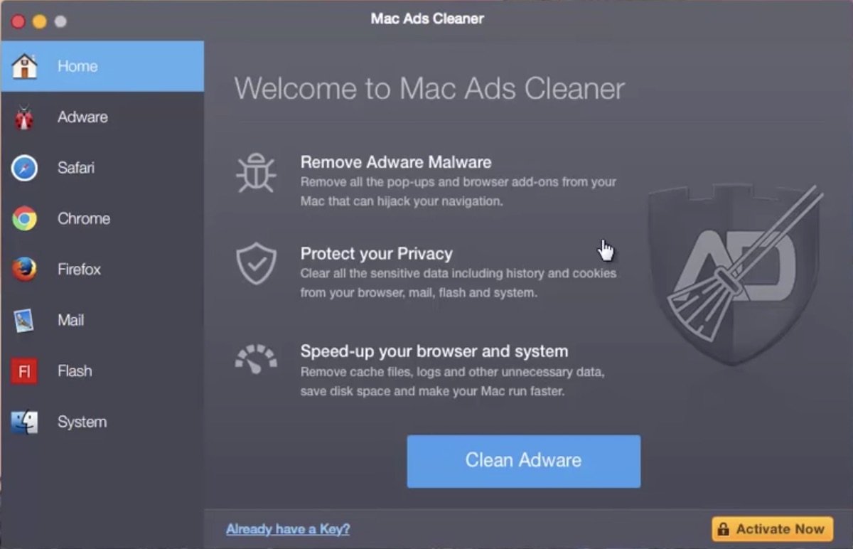 clean chrome for mac