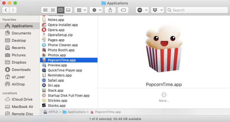 popcorn time app for mac download